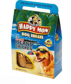 More image Happy Mon Tasty Island Chicken 8oz (Catalog Category: Dog / Dog Treats)
