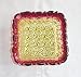 Antique amberina pressed glass d&b bowl - hobbs & brockunier & co. Image