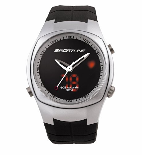 Cheap Sportline SP4418GY Sportline 710 Men’s Analog Strapless Heart Rate Monitor Watch