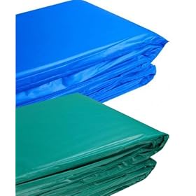 Vortigern 10FT Trampoline Replacement Padding Surround in Choice of Blue or Green - Fits Round Trampolines