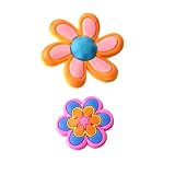 Urban Boundaries Novelty Shoe Decorations/Charms for Clogs, Crocs, Bracelets, & More (Sold Individually or in Packs) - Flower 2-Pack ($3.49)