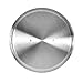 Thunder Group Aluminum Stock Pot Lid, 60 Quart, Silver