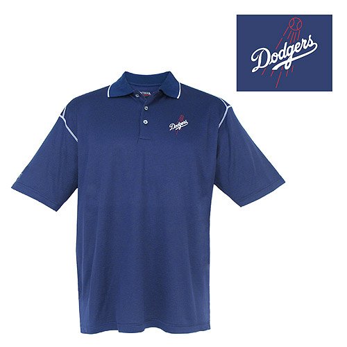 Los Angeles Dodgers Strive Polo by Antigua