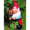 Zwerg mit Reh, 30cm gro�