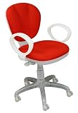 Task Office Chair in Red - WL-1156-RED-GG