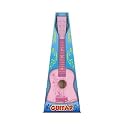 Childrens Wooden Pink Guitar