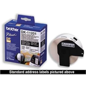 Brother Label Small Address 29x62mm White Ref DK11209 [Roll of 800]