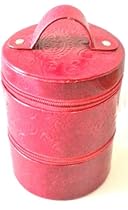 Red Leather Jewelry Box Red Leather Jewelry Box