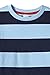 Scout + Ro Big Boys' Long-Sleeve Stripe Shirt, Alaskan Blue/Navy, 10