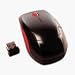 Lenovo Wireless Laser Mouse - Mouse - laser - 3 button(s) - wireless - USB - USB wireless receiver - red