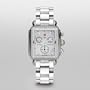MICHELE Deco Diamond Stainless Steel 3-Link Diamond Bracelet