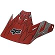 Fox Racing Visor Men's V3 Dirt Bike Motorcycle Helmet Accessories - Matte Red