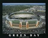 Small Lambeau Field (2004) Green Bay Packers Aerial Unframed Print