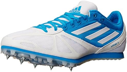 adidas Performance Women's Arriba 4 W Running Shoe, Ftwr White/Running White/Solar Blue S, 7.5 M US