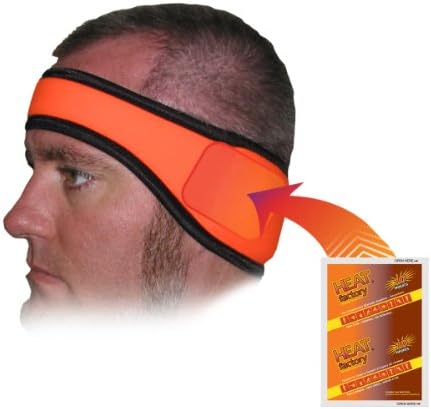 Heat Factory Fleece Earwarmer Headband for use with Heat Factory Hand Warmers