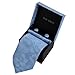 DAD3B Fashion Pattern Ties Cufflinks Hanky with Matching Fabric Box Dan Smith