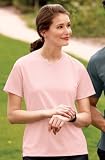 Dri-Mesh Ladies Crossover V-Neck T-Shirt