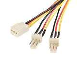 Startech 12 Inch Tx3 Fan Power Splitter Cable