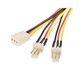 Startech 12 inch TX3 Fan Power Splitter Cable