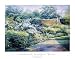 Hidcote Garden Wall by Linda Lee Fine Art Print / Poster 28.00 x 22.00 in.