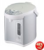 ZOJIRUSHI マイコン沸とう電気ポット CD-WJ22-WH シルバーホワイト