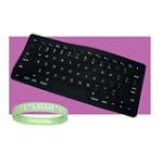 **Black** Keyboard Skin Cover for Apple Macbook Pro 15- And 17-inch Apple Macbook 15" Macbook 17" MacBook Air (13.3") + Live*Laugh*Love Wrist Band!!! $6.99