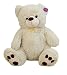 Plush Creamy White Bear Stuffed Animal 28