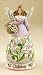 Jim Shore Heartwood Creek October Angel with Birthstone and Flower of the Month 4012559