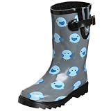 Chooka Big Kid Fat Bird Dot Rain Boot