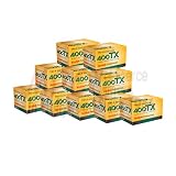 Kodak Tri-x400 135-36 35mm Black and White Film Pack of 10