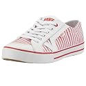 VANS W TORY VXFQ3F9, Damen Sneaker, weiss, (seersucker) white/red )