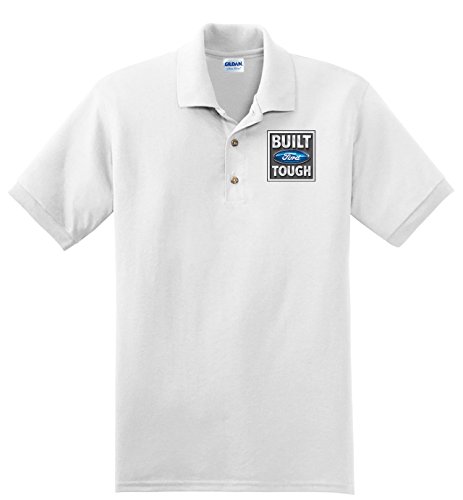 Ford Tough Logo Golf Shirt Polo S-XXXL