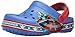 crocs Crocband Captain America Clog (Toddler/Little Kid), Varsity Blue/Red, 8 M US Toddler