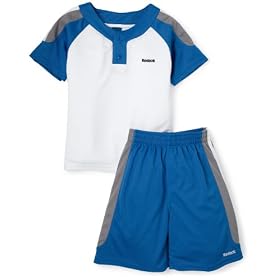 Reebok Boys 2 7 Baseball 2 Piece Set Reebok Boys 2-7 Baseball 2 Piece Set