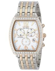 Citizen Womens FB1276-59A Eco-Drive Two-Tone Stainless Steel Swarovski Crystal-Accented Watch