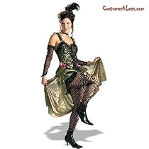 Rubies Co Grand Heritage Collection Deluxe Saloon Girl Costume