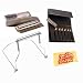 Hohner 1896 Marine Band Diatonic Harmonica Bundle with Seven-Harmonica Folding Carrying Case, Harmonica Holder, and Polishing Cloth - Key of C