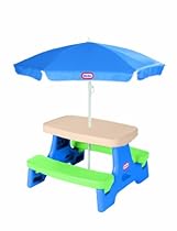 Hot Sale Little Tikes Easy Store Junior Table with Umbrella