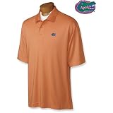 Cutter and Buck Florida Gators Orange DryTec Birdseye Polo