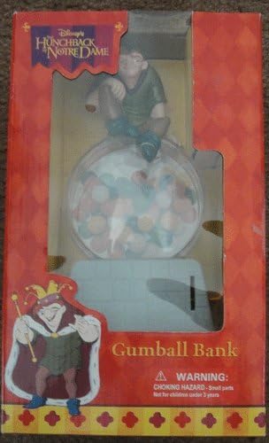 Disney Hunchback of Notre Dame Gumball Bank