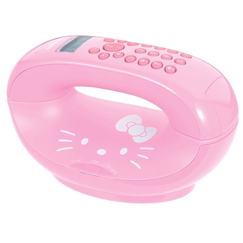 Childrens Toyshop  Electronics : Hello Kitty 2.4 GHz Cordless Telephone - KT2015