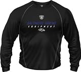Baltimore Ravens -Black- Speedwick Performance Long Sleeve Shirt