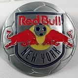 Red Bull New York MLS Soccer Team Buckle,Men-Apparel-Accessory-Sports-Soccer-Belt-Buckle