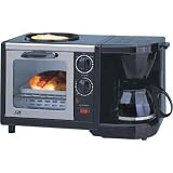 Sunpentown Stainless 3-in-1 Breakfast Maker