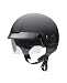 Harley-Davidson&Acirc;&reg; Half Helment with Retractable Sun Shield. Matte Black. 98224-11VM