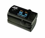Amercian Diagnostic Corporation 2100 Digital Finger Tip Pulse Oximeter, Black, Adult