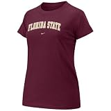Nike Florida State Seminoles (FSU) Garnet Ladies Logo Crew T-shirt