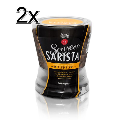 2x Senseo Sarista Mellow Flow Kaffee Bohnen Trichter