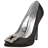 Martinez Valero Women's Zenith Jeweled Pump,Black,6 M US
