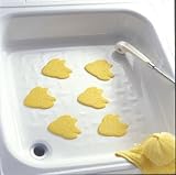 Anti Rutsch Stopp fuer Dusche Badewanne Batex Fisch Gelb